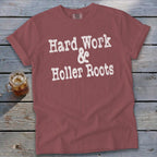 Hard Work & Holler Roots Signature Tee