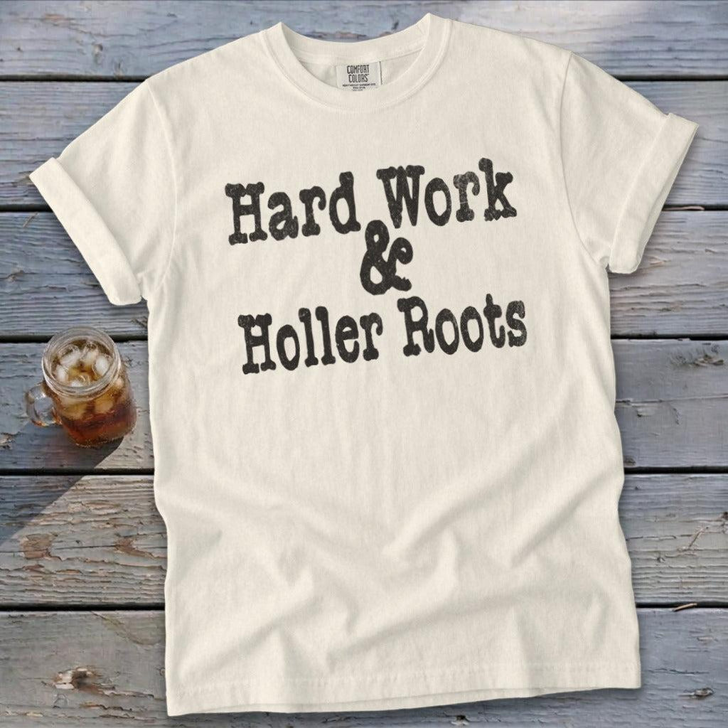 Hard Work & Holler Roots Signature Tee