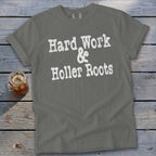 Hard Work & Holler Roots Signature Tee