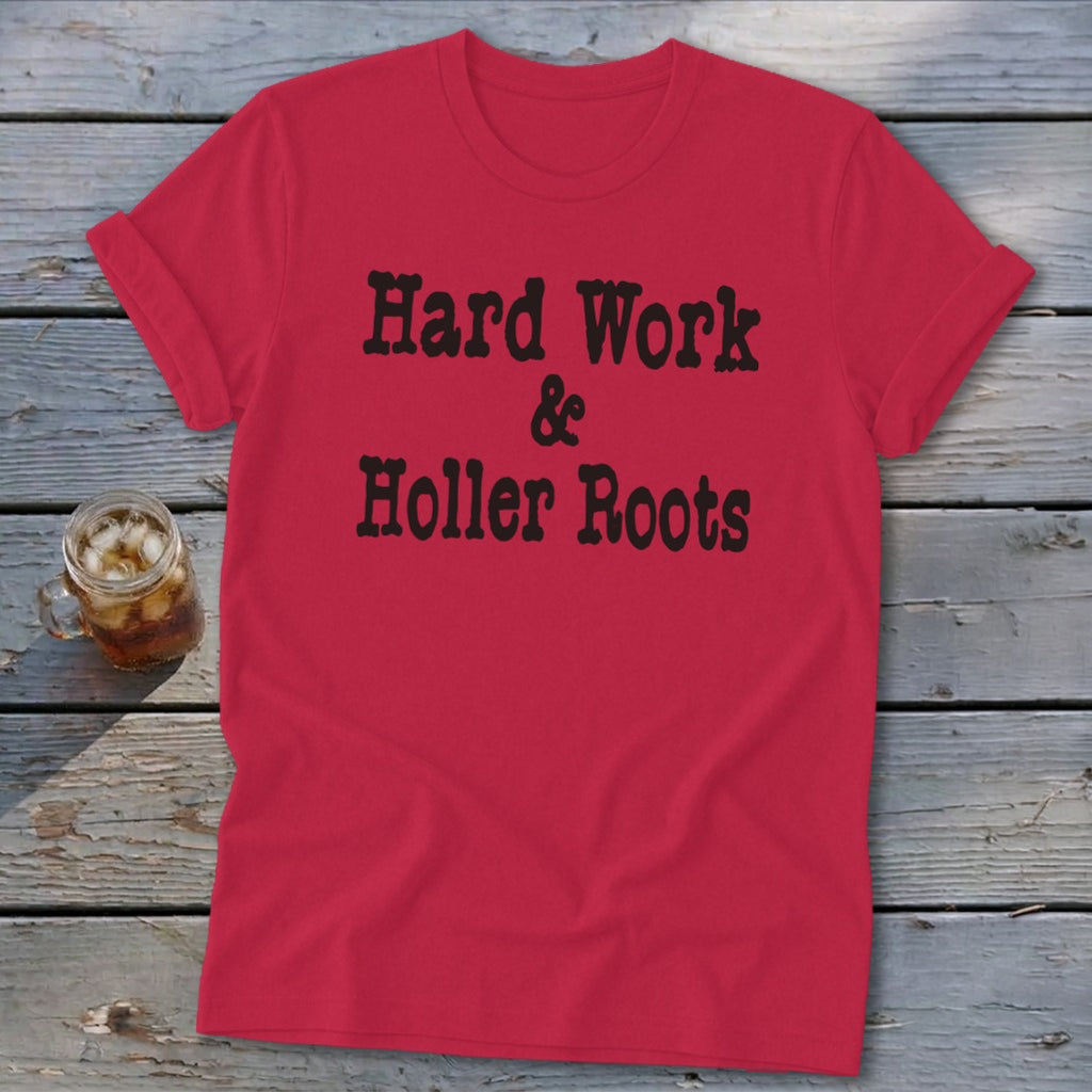 Hard Work & Holler Roots Softstyle Tee