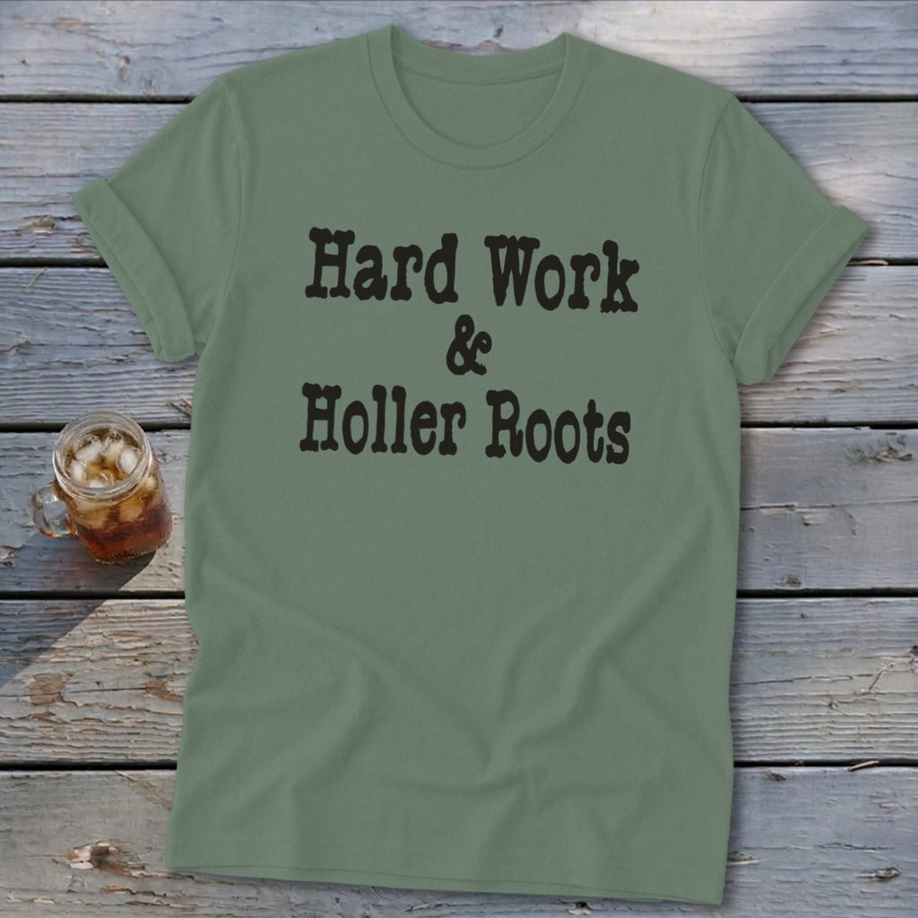 Hard Work & Holler Roots Softstyle Tee