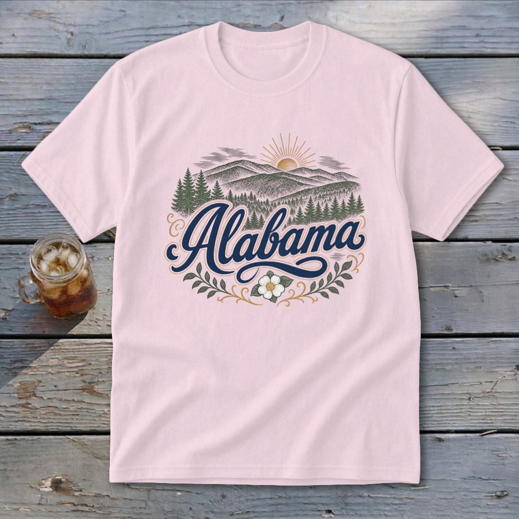 Heritage Script Alabama Youth Tee