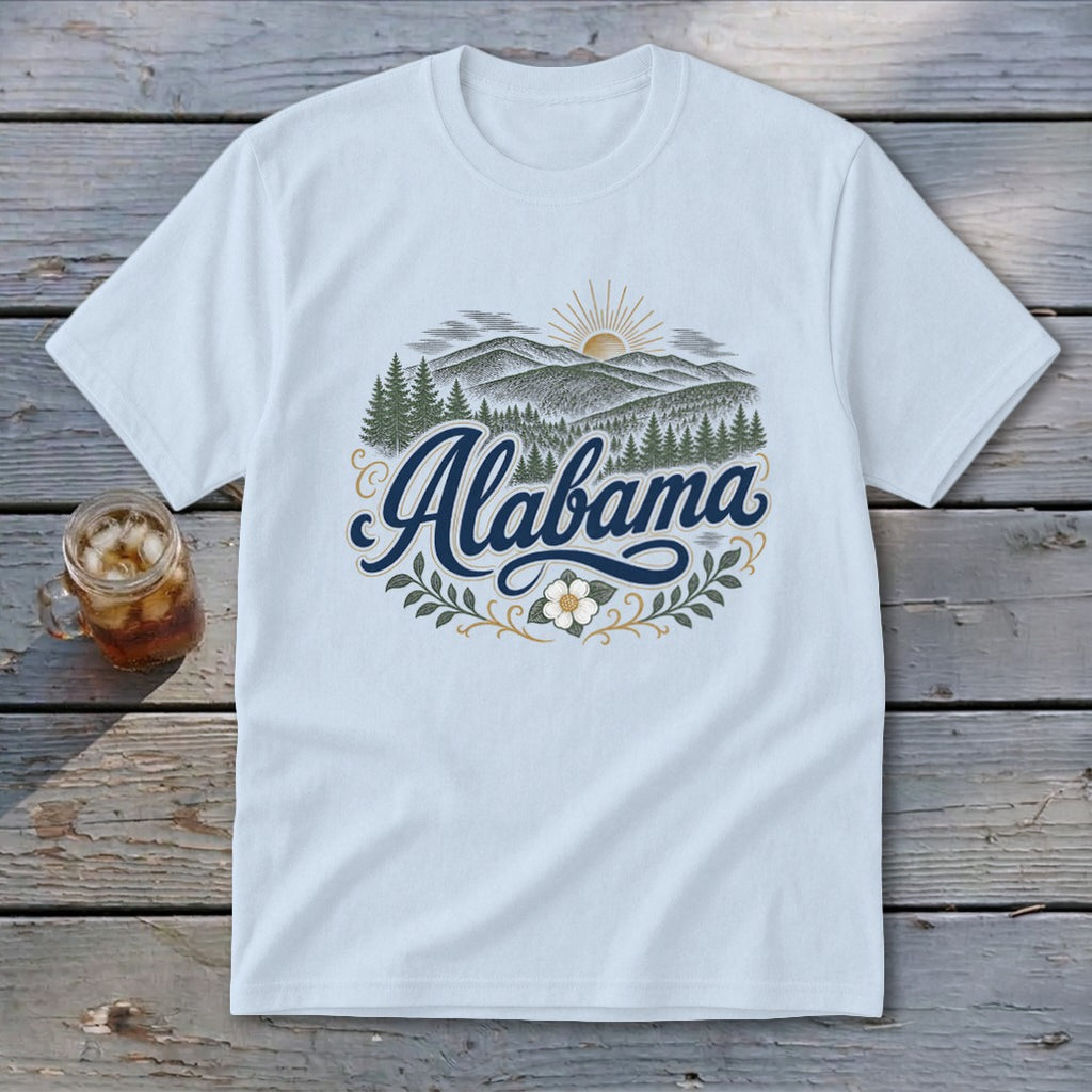 Heritage Script Alabama Youth Tee