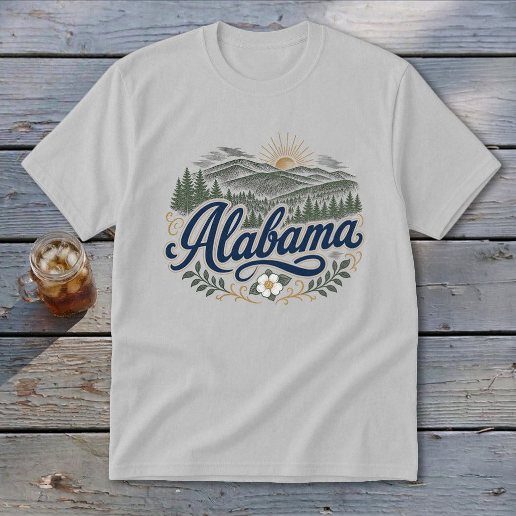 Heritage Script Alabama Youth Tee