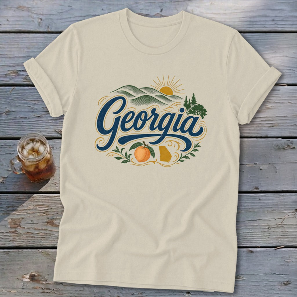 Heritage Script Georgia Softstyle Tee