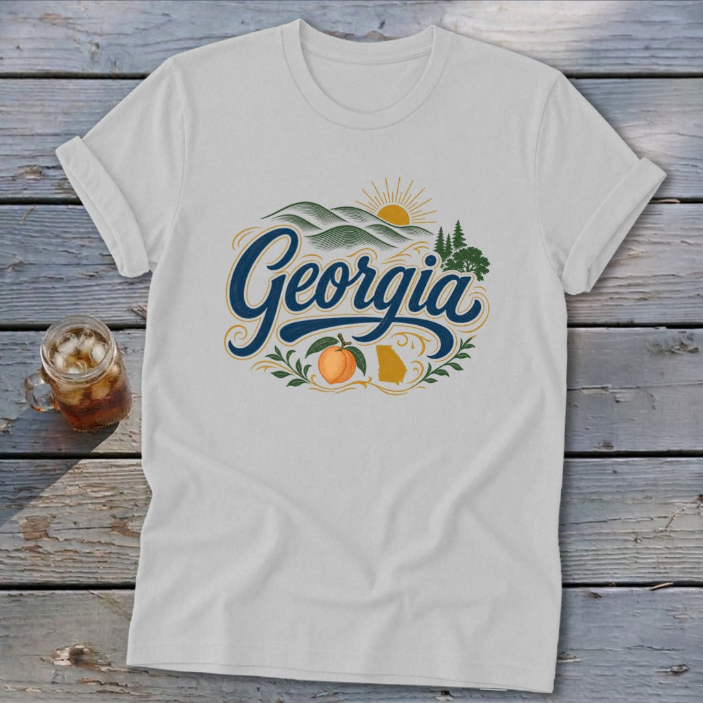Heritage Script Georgia Softstyle Tee