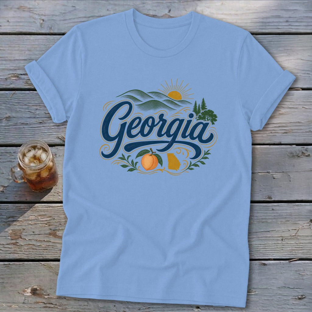 Heritage Script Georgia Softstyle Tee