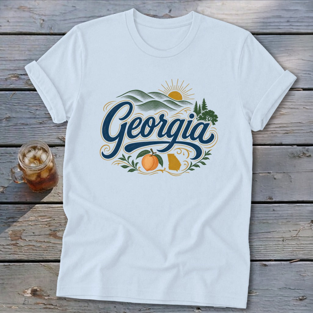 Heritage Script Georgia Softstyle Tee