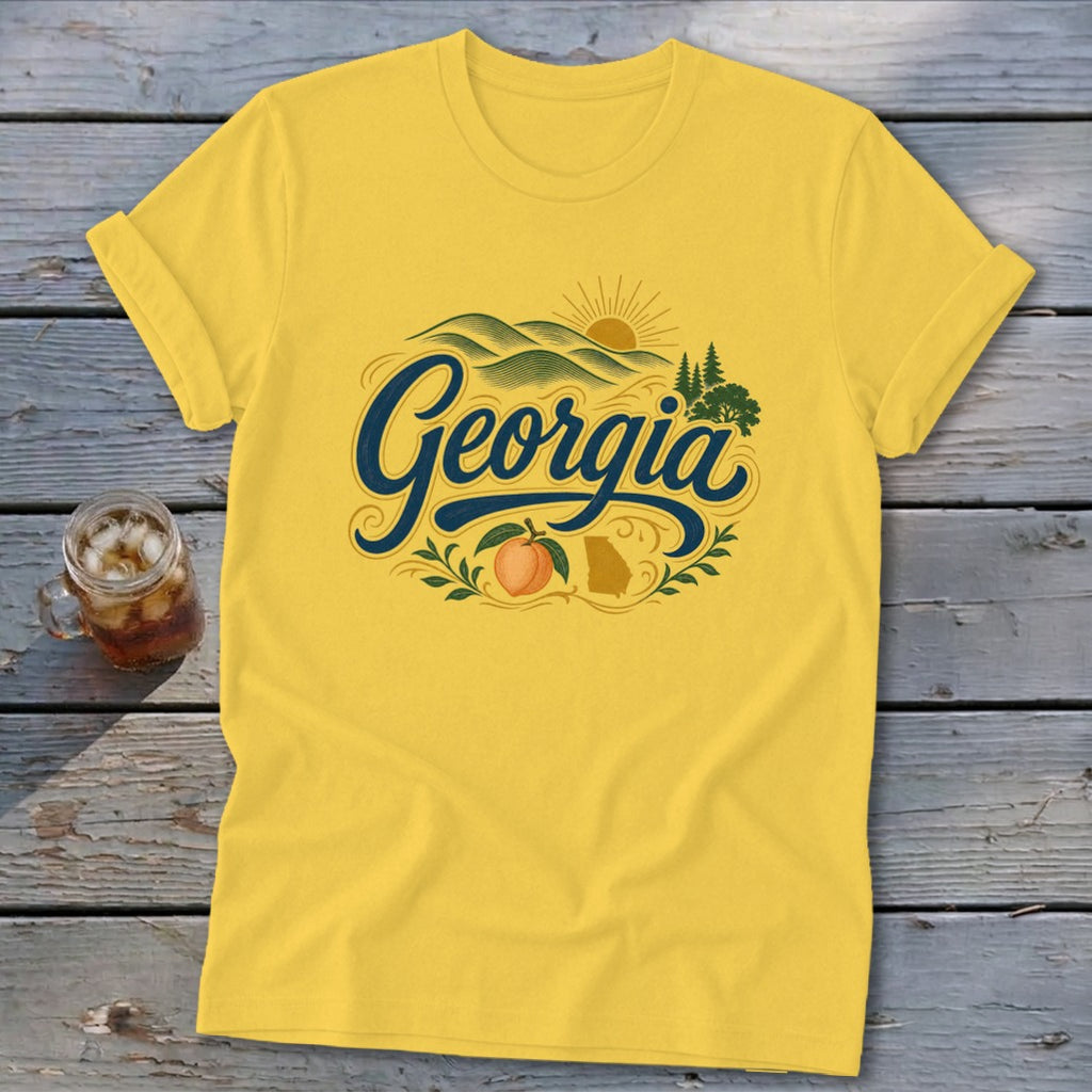 Heritage Script Georgia Softstyle Tee
