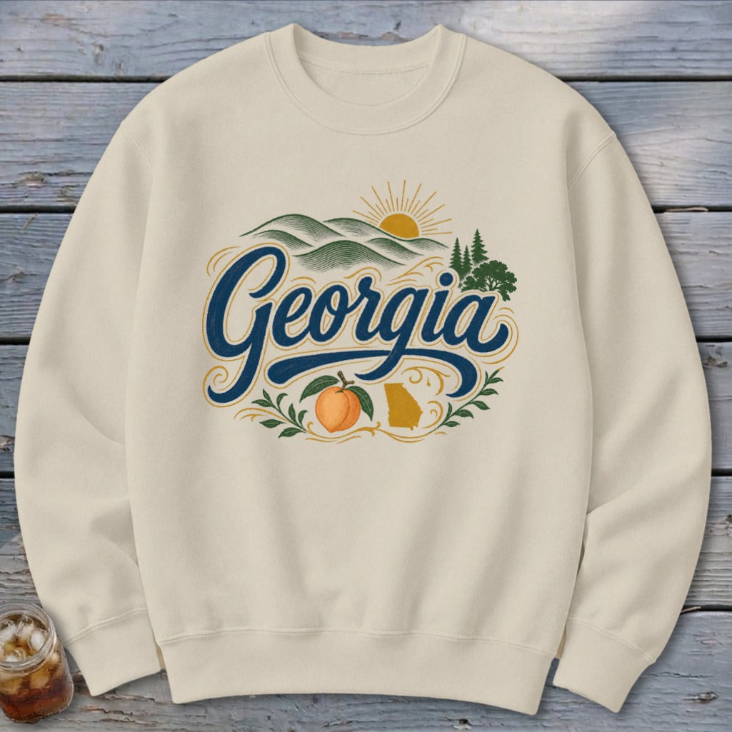 Heritage Script Georgia Sweatshirt