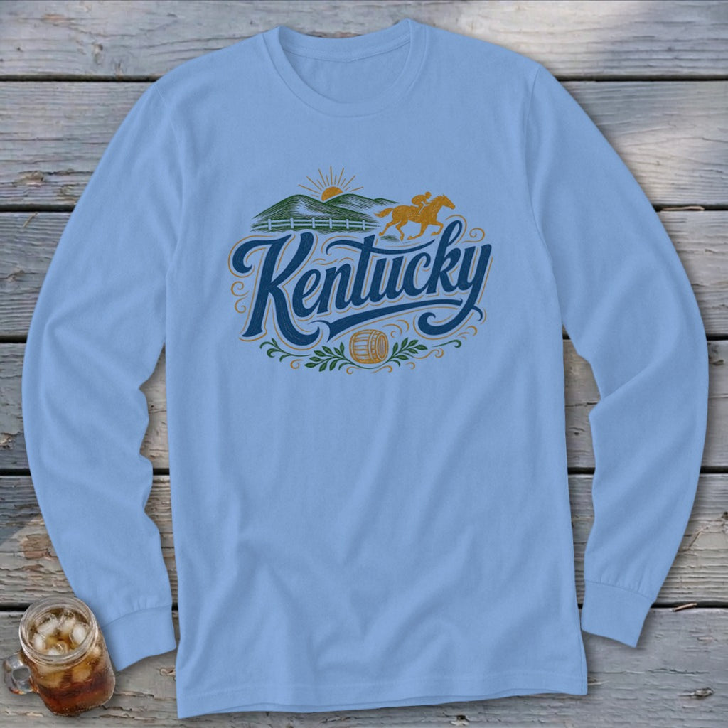 Heritage Script Kentucky Long Sleeve Tee