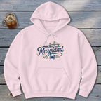 Heritage Script Maryland Hoodie