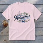 Heritage Script Maryland Youth Tee