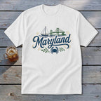 Heritage Script Maryland Youth Tee