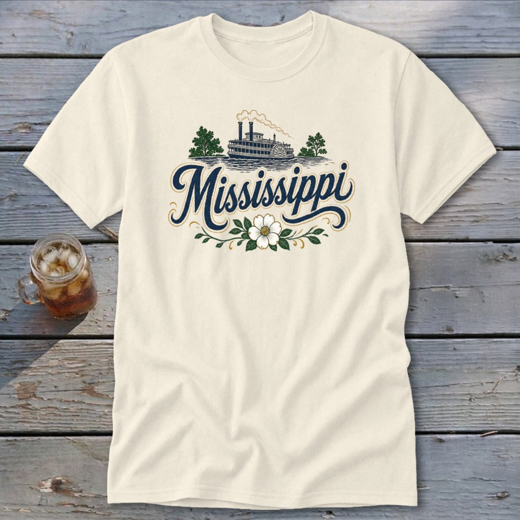 Heritage Script Mississippi Classic Tee