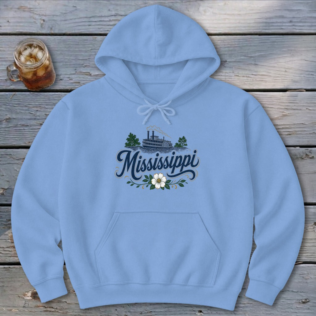 Heritage Script Mississippi Hoodie