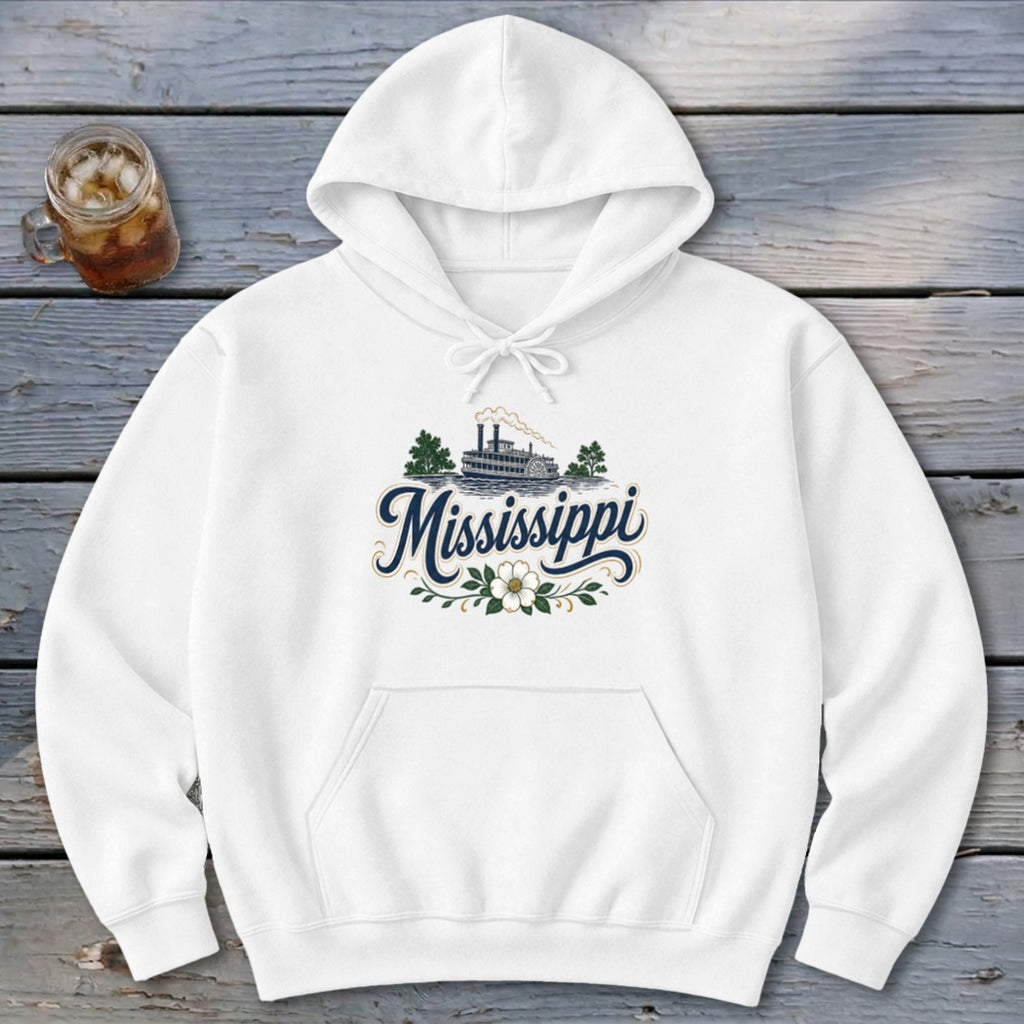Heritage Script Mississippi Hoodie