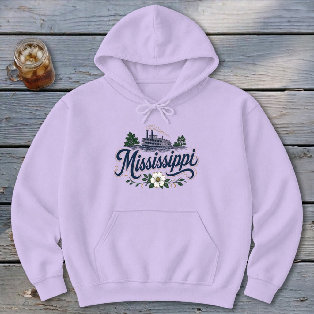 Heritage Script Mississippi Hoodie