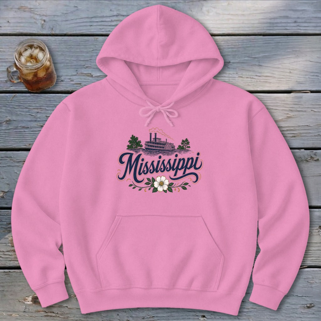 Heritage Script Mississippi Hoodie