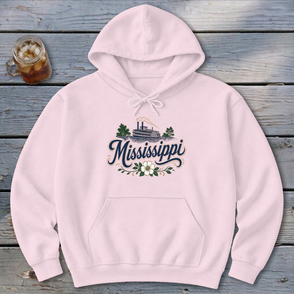 Heritage Script Mississippi Hoodie