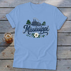 Heritage Script Mississippi Softstyle Tee
