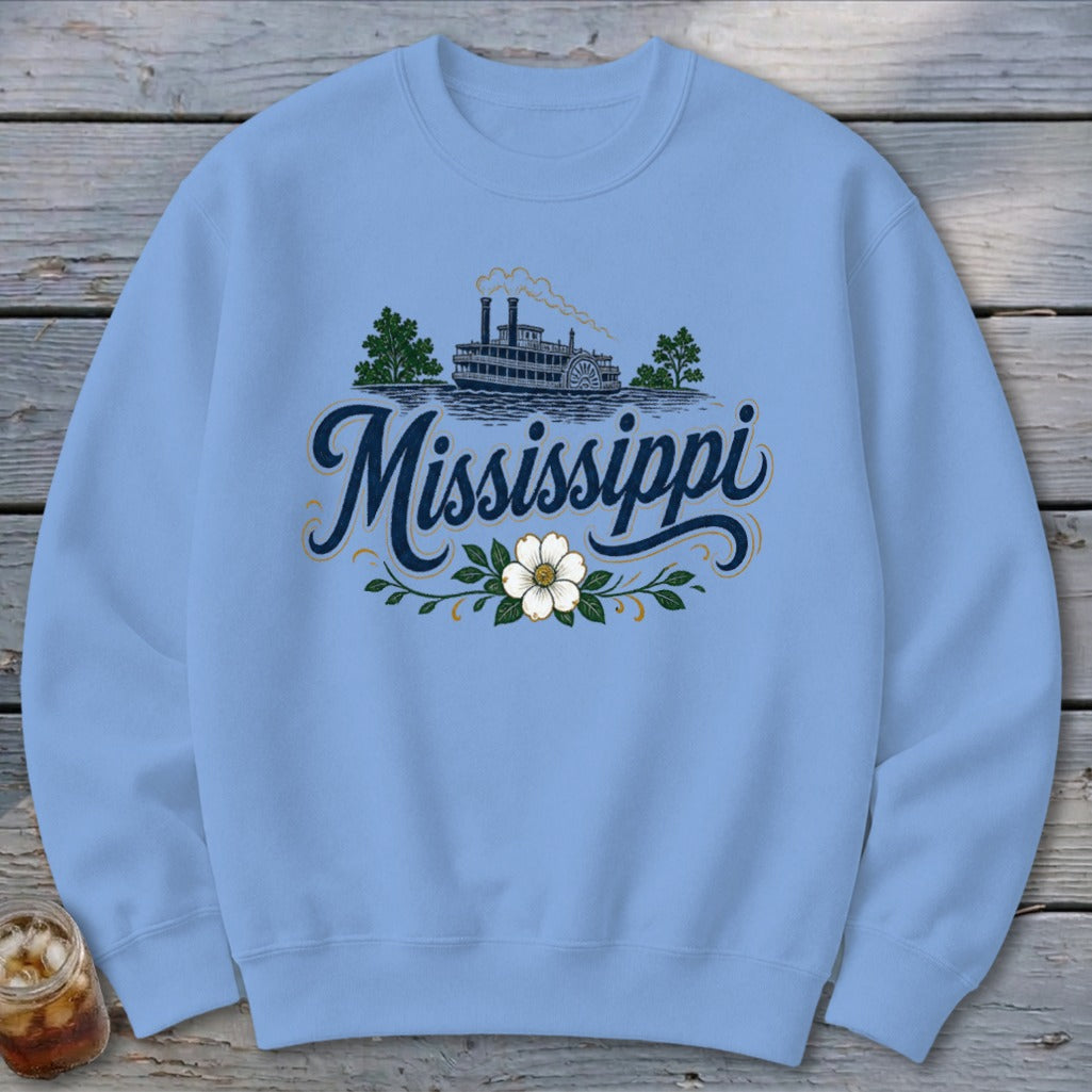 Heritage Script Mississippi Sweatshirt