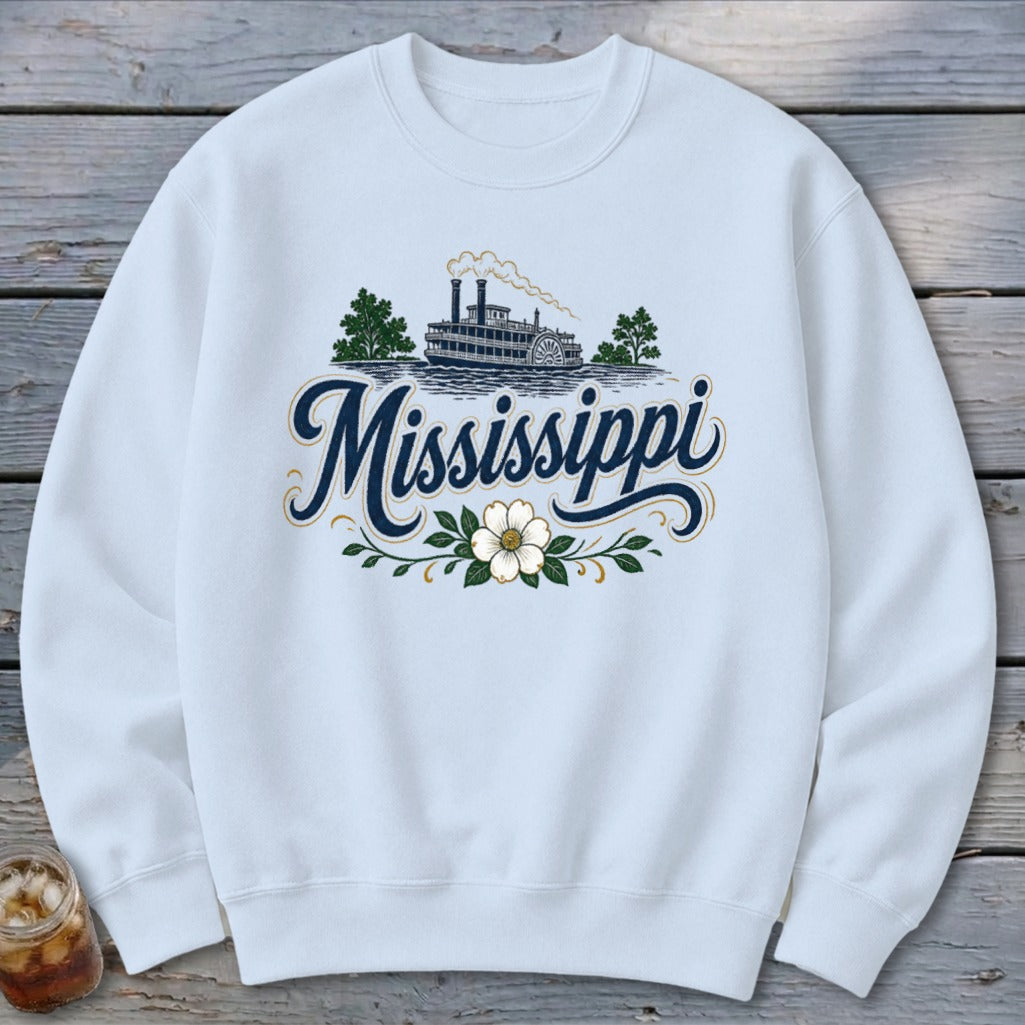 Heritage Script Mississippi Sweatshirt