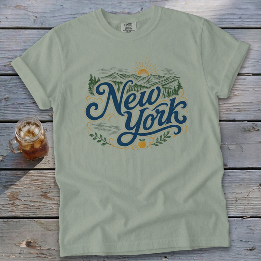 Heritage Script New York Signature Tee
