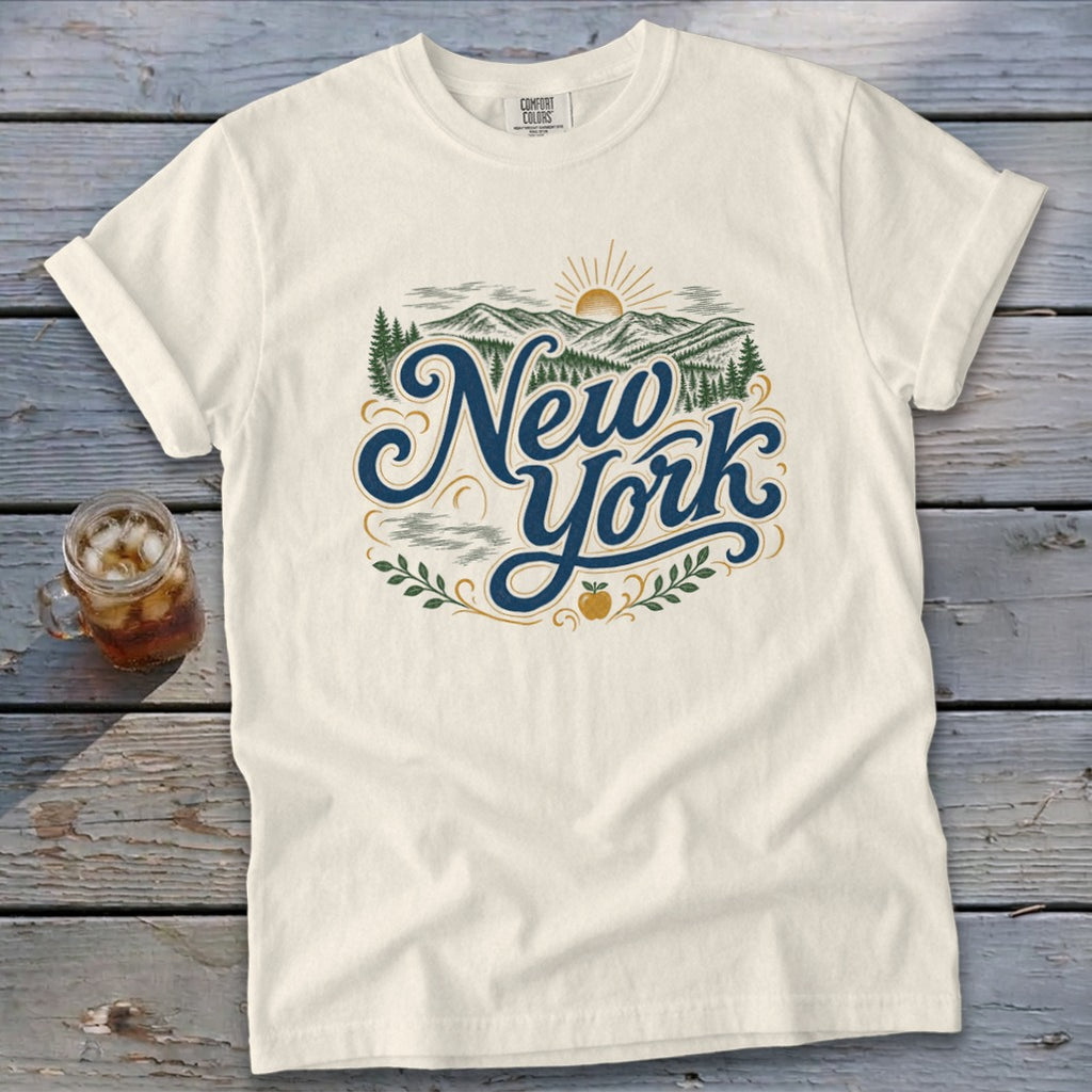 Heritage Script New York Signature Tee