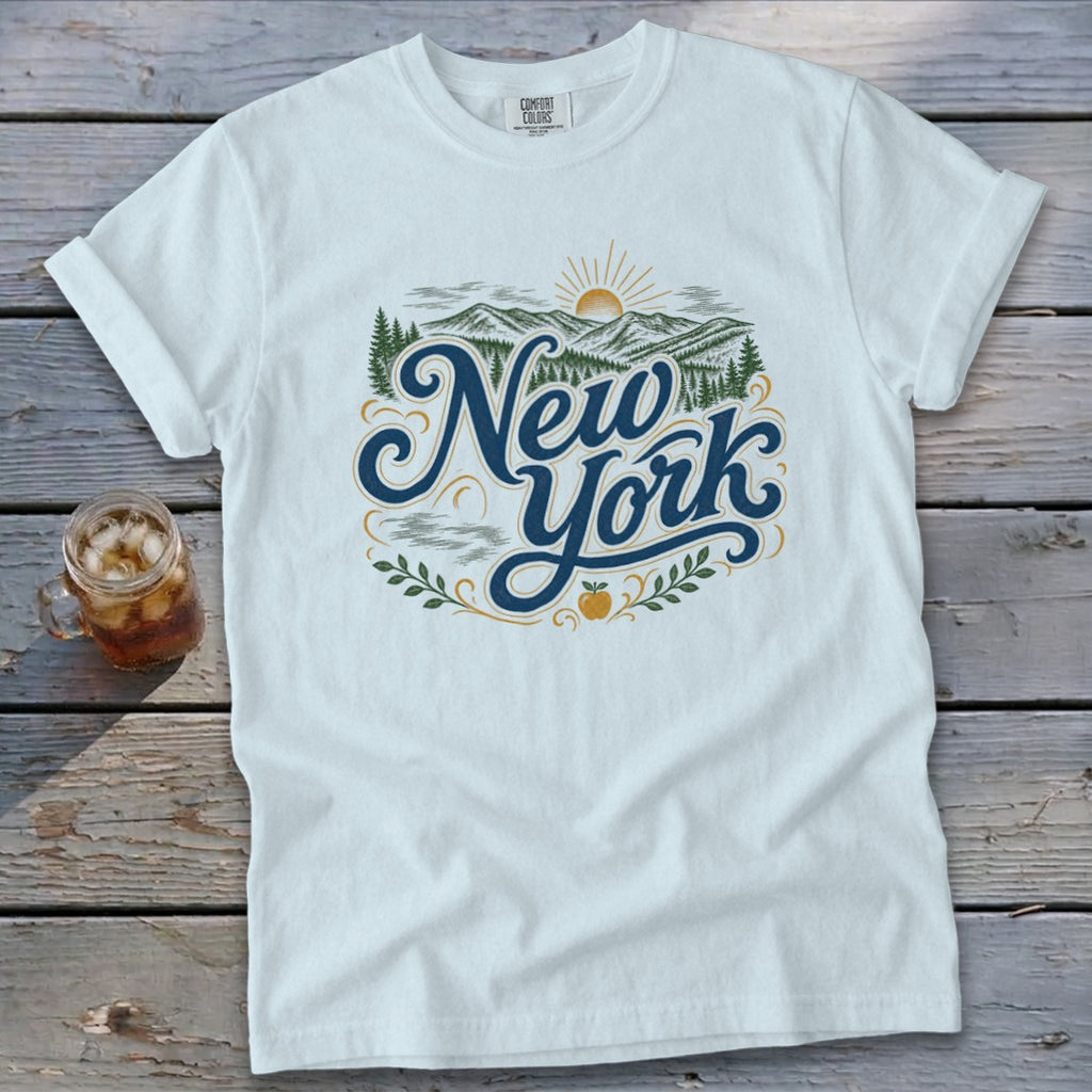 Heritage Script New York Signature Tee