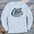 Heritage Script Ohio Long Sleeve Tee