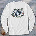 Heritage Script Ohio Long Sleeve Tee