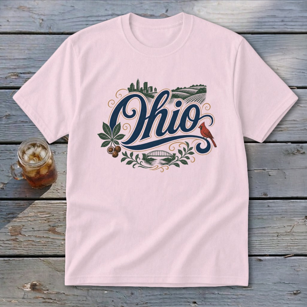 Heritage Script Ohio Youth Tee