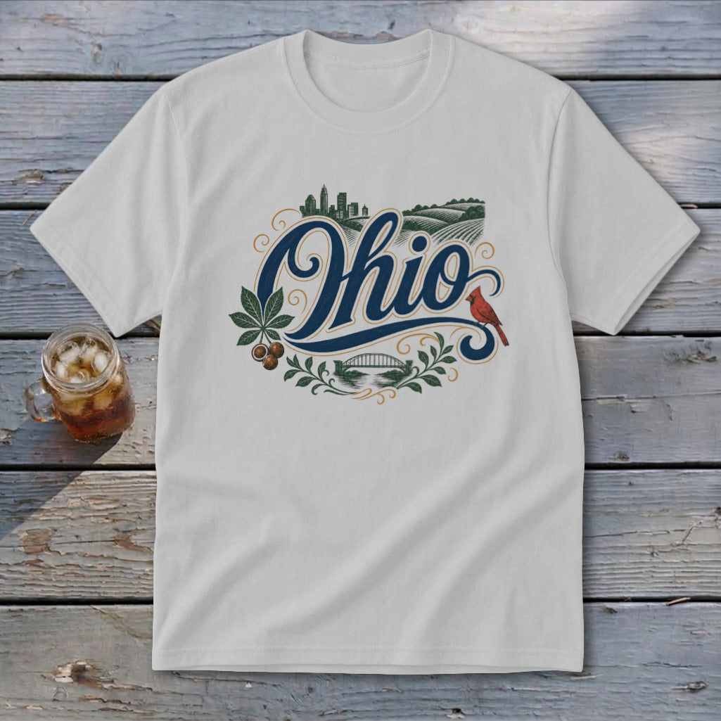 Heritage Script Ohio Youth Tee