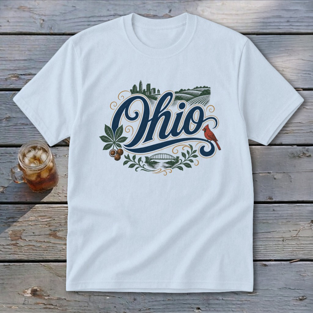 Heritage Script Ohio Youth Tee