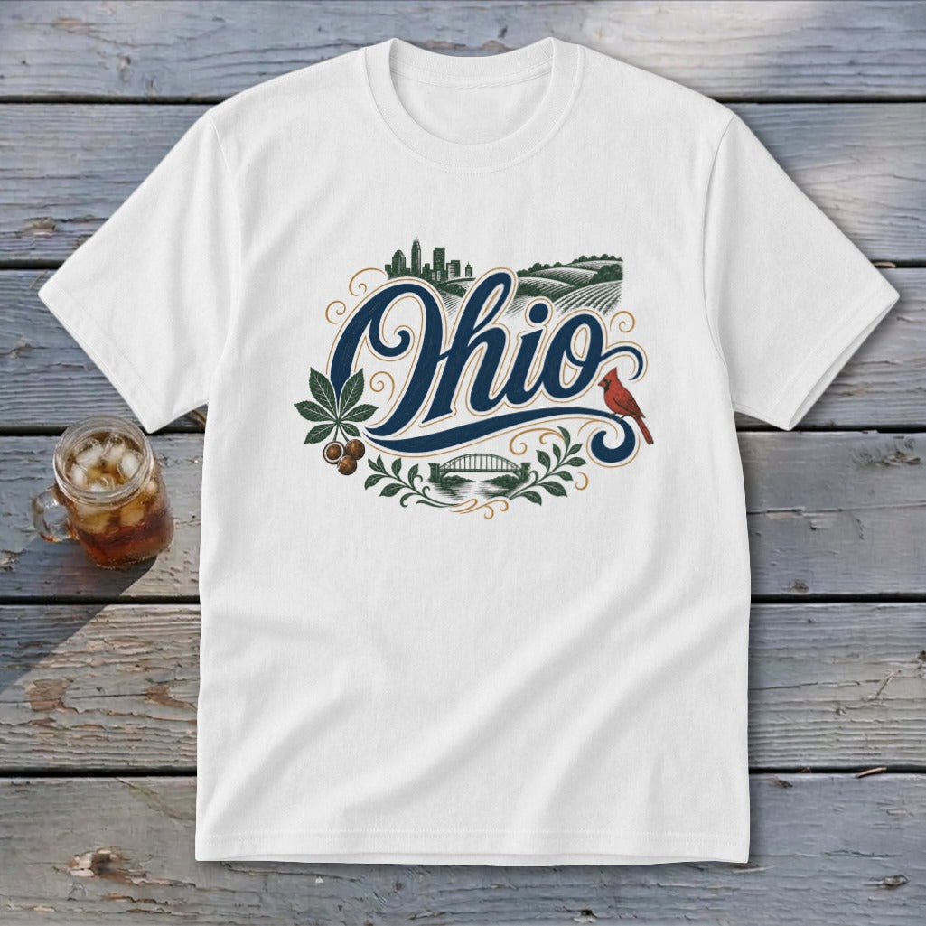 Heritage Script Ohio Youth Tee