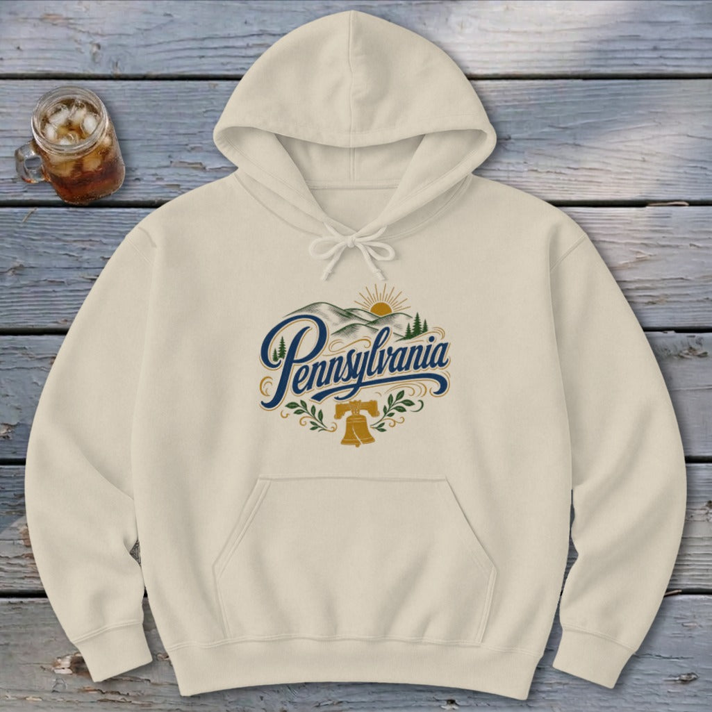 Heritage Script Pennsylvania Hoodie