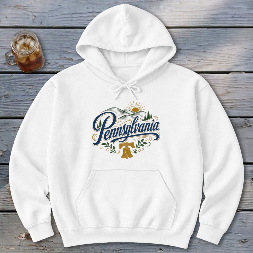 Heritage Script Pennsylvania Hoodie