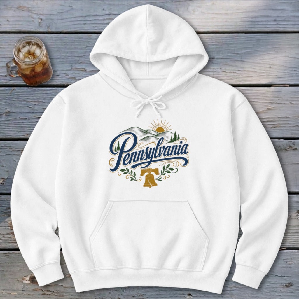 Heritage Script Pennsylvania Hoodie