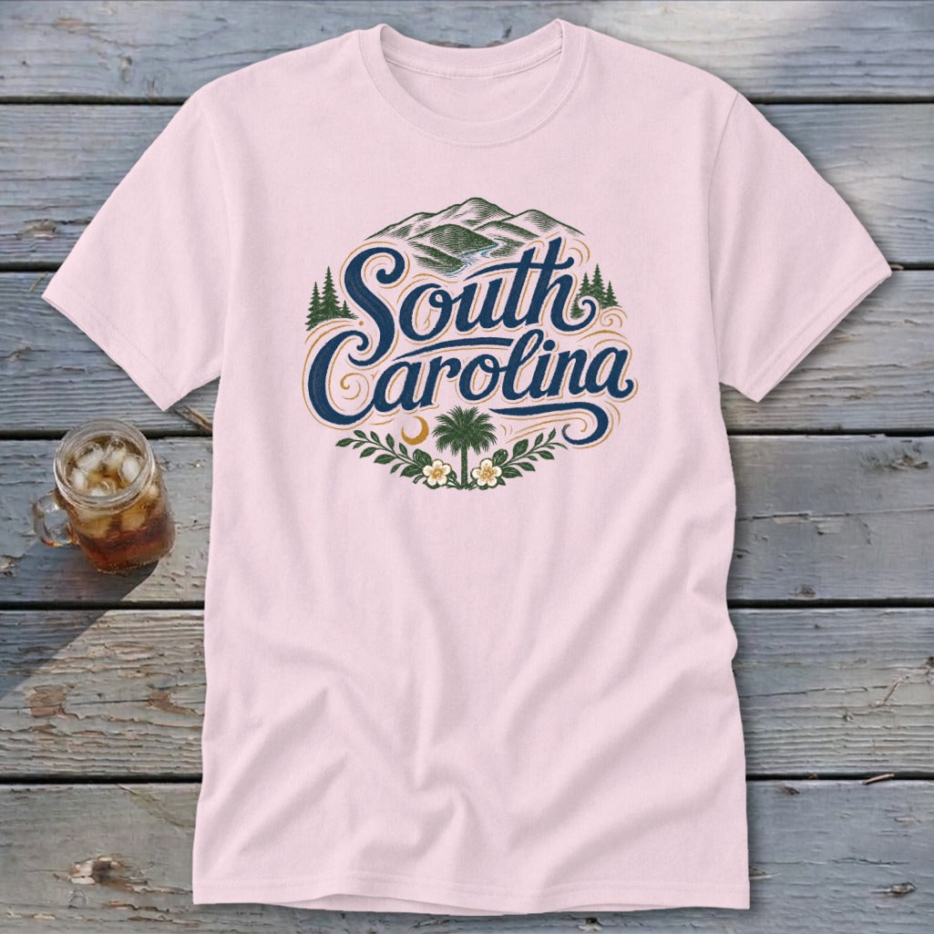 Heritage Script South Carolina Classic Tee