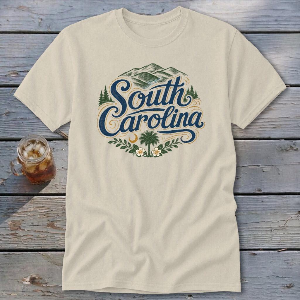 Heritage Script South Carolina Classic Tee