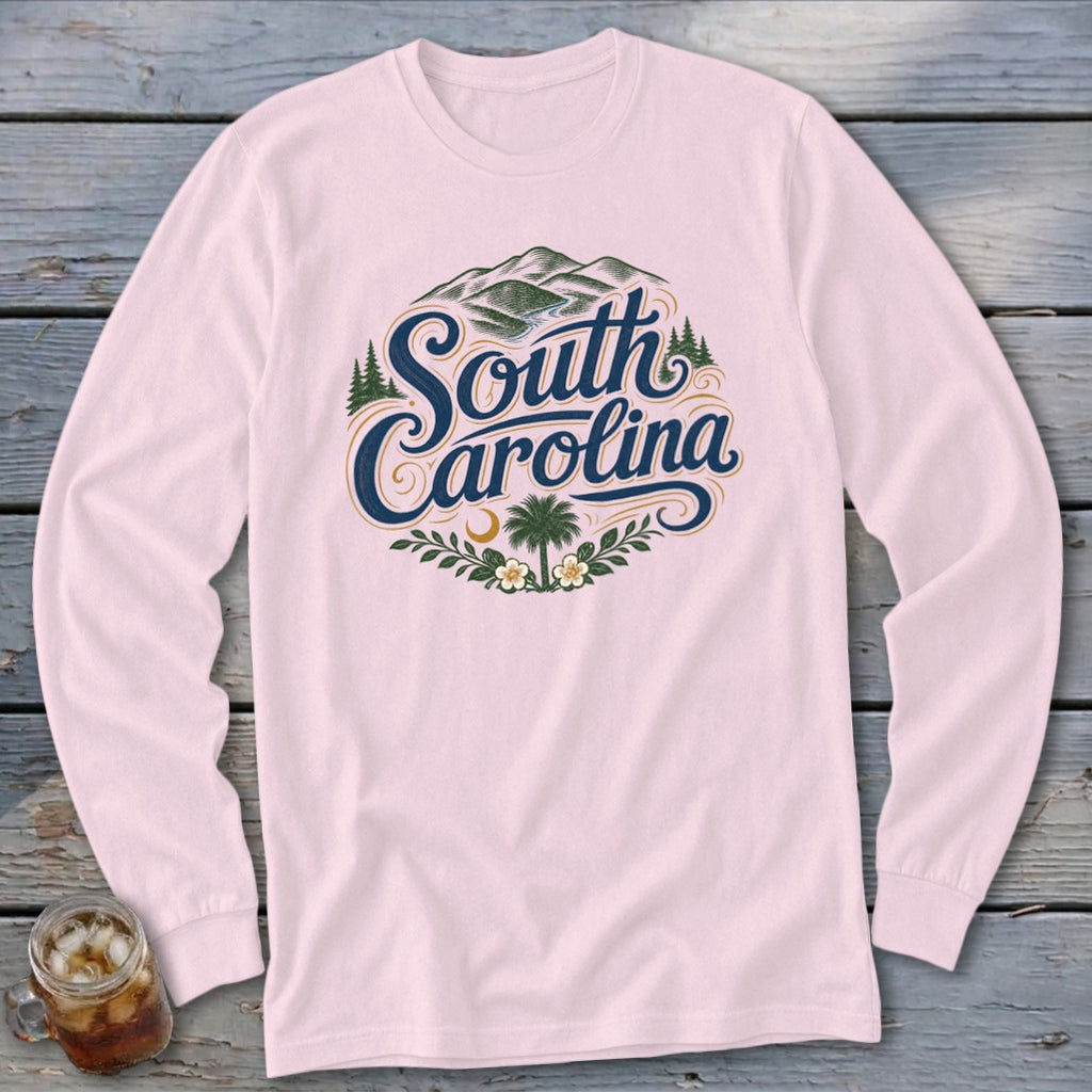 Heritage Script South Carolina Long Sleeve Tee