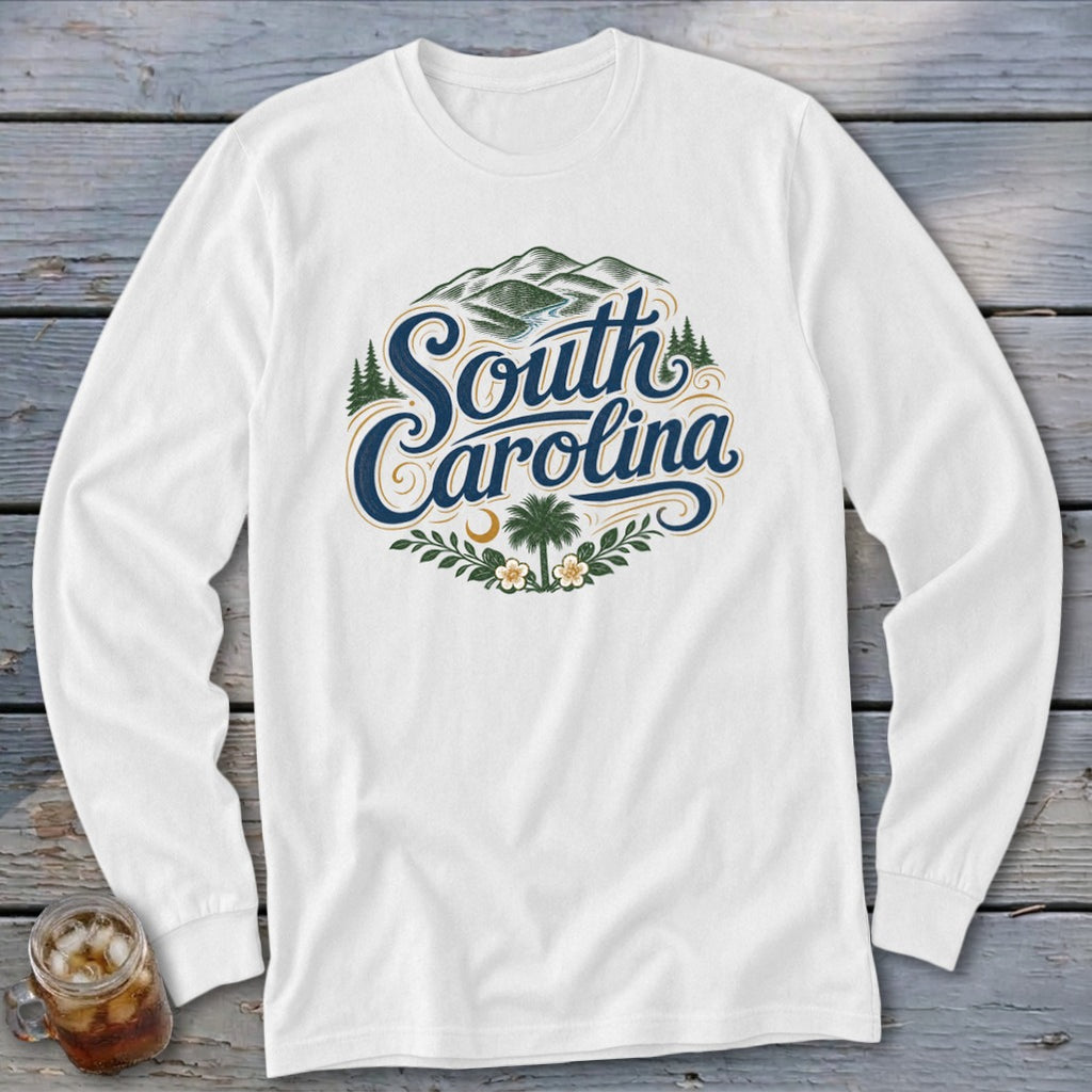 Heritage Script South Carolina Long Sleeve Tee