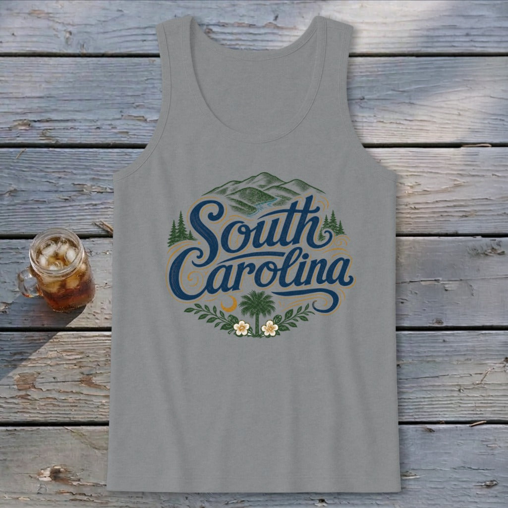 Heritage Script South Carolina Tank Top