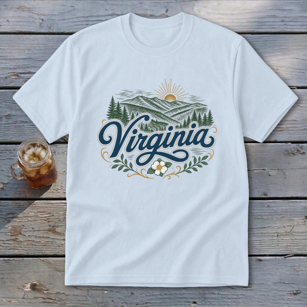 Heritage Script Virginia Youth Tee