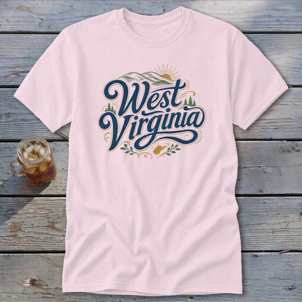 Heritage Script West Virginia Classic Tee