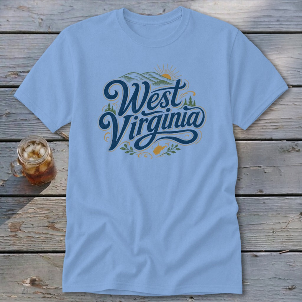 Heritage Script West Virginia Classic Tee