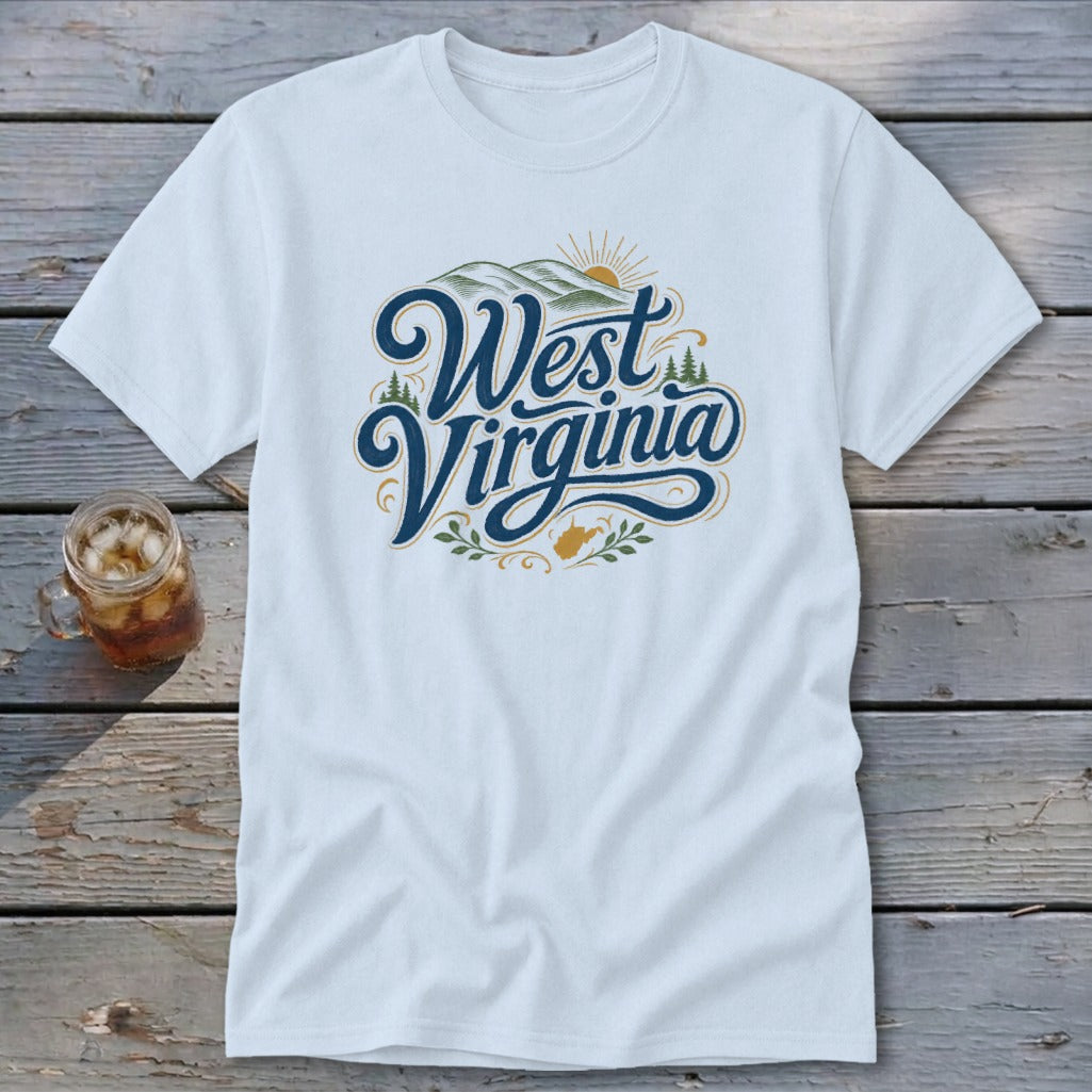Heritage Script West Virginia Classic Tee