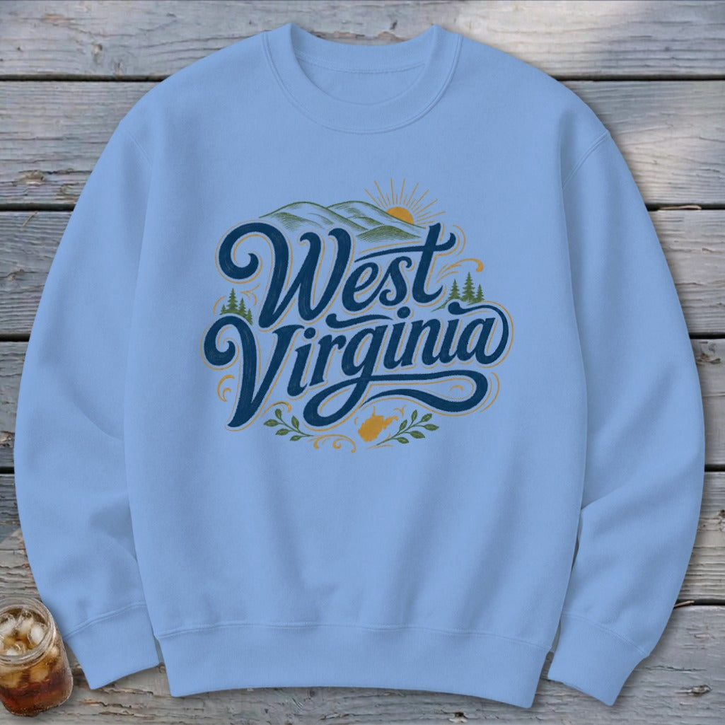 Heritage Script West Virginia Sweatshirt