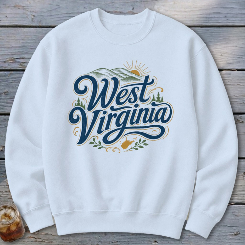 Heritage Script West Virginia Sweatshirt